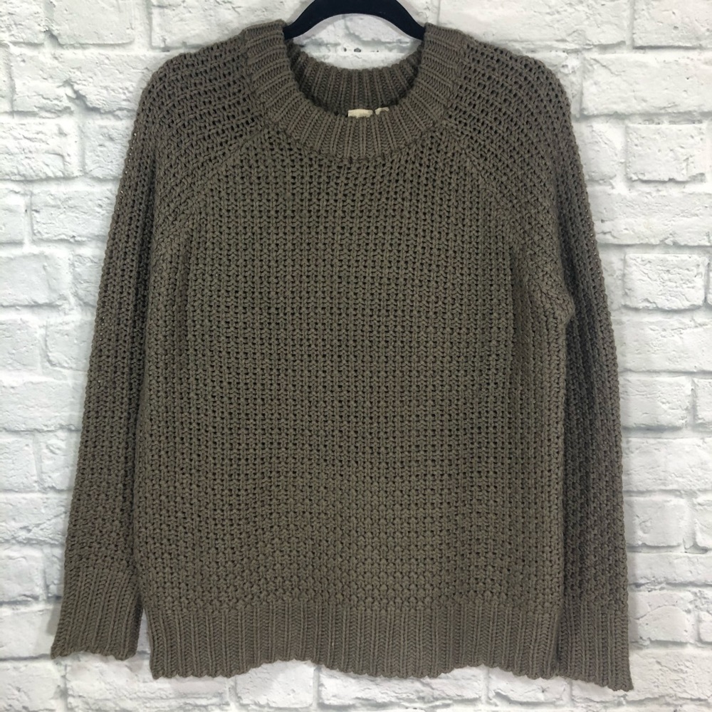 Cloth by Design Gray Knit Long Sleeve Sweater